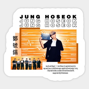 Kpop Designs Jhope BTS Sticker